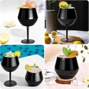 Ver imagem 6 de Taça Copo Termico 2 em 1 Inox Drink Vinho Cocktail Bebida Gelada Praia Piscina Lazer Diversao Evento