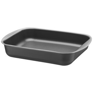 Assadeira Funda Tramontina Alumínio Revestimento Antiaderente Starflon T1 Grafite 34 Cm 4,9 L Tramon