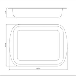 Assadeira Funda Tramontina Alumínio Revestimento Antiaderente Starflon T1 Grafite 34 Cm 4,9 L Tramon - 3