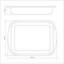 Ver imagem 3 de Assadeira Funda Tramontina Alumínio Revestimento Antiaderente Starflon T1 Grafite 34 Cm 4,9 L Tramon