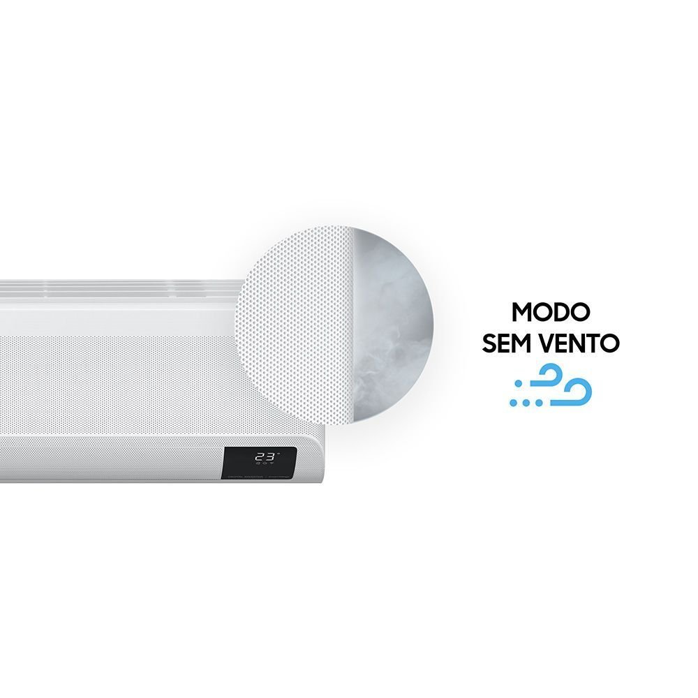 Ar Condicionado Split Inverter Samsung Windfree Connect 18000 Btus Frio 220v Ar18cvfaawknaz - 7