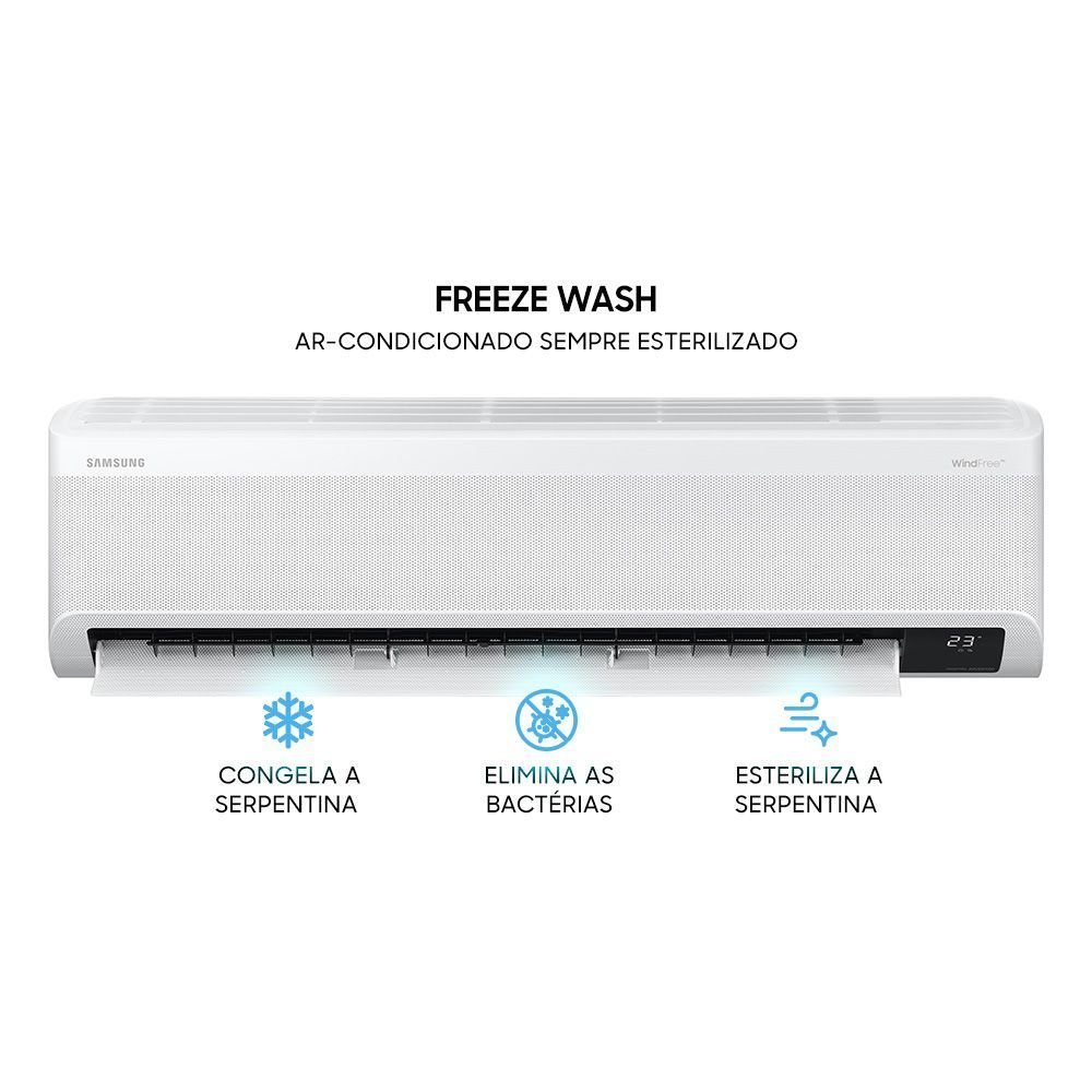Ar Condicionado Split Inverter Samsung Windfree Connect 18000 Btus Frio 220v Ar18cvfaawknaz - 10