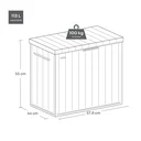 Ver imagem 5 de Baú Muliuso City Box 113L Off White