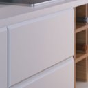 Ver mais imagens de Rack para Sala Bancada de Tv 70 Pol 180cm Cinthia Off White Matte/freijó C04 - D’Rossi