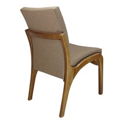 Kit 2 Cadeiras para Cozinha Americana Estofada Linho Marrom Karol Soberati Cadeira de Jantar Karol - 3 Kit 2 Cadeiras para Cozinha Americana Estofada Linho Marrom Karol Soberati Cadeira de Jantar Karol - 3