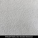 Ver imagem 6 de Cama Queen 160cm com Cabeceira Many P02 Bouclê Off/caramelo - Mpozenato