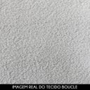 Ver imagem 6 de Cama Queen 160cm com Cabeceira Many P02 Bouclê Off/caramelo - Mpozenato