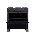 Ver imagem 6 de Fogão 5 Bocas Atlas Mônaco Plus Preto com Acendimento Automático e Mesa Inox