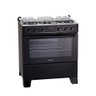 Fogão 5 Bocas Atlas Mônaco Plus Preto com Acendimento Automático e Mesa Inox - 1