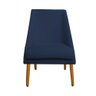 Kit 04 Cadeiras Para Sala de Jantar Ana Pés Palito Veludo Azul Marinho D'Classe Decor - 2
