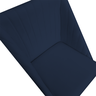 Kit 04 Cadeiras Para Sala de Jantar Ana Pés Palito Veludo Azul Marinho D'Classe Decor - 4