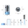 Kit Escova de Limpeza 4 em 1 Mamadeira Garrafa Copo Bebe Criança Higiene Limpeza Bolsa Mala Portatil - 6