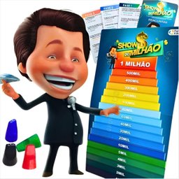 Jogo Show do Milhão - Pais &amp; Filhos - Educativo e Divertido para Crianças - 4