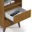 Ver imagem 3 de Mesa de Cabeceira Roma Quarto com 2 Gavetas Freijo