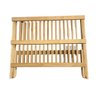 Escorredor Dobrável de Louças Pratos Copos 100% Bambu Grande Casita Escorredor Prato, Escorredor pra - 5