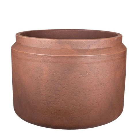 Vaso para Plantas Latte 55 Aço Corten - Japi