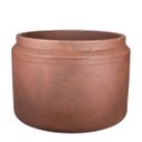 Ver imagem 1 de Vaso para Plantas Latte 55 Aço Corten - Japi