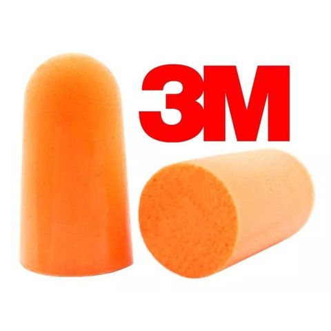 Kit 10 Protetores Auditivo de Espuma Moldável sem Cordão 3M