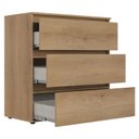 Ver imagem 5 de Guarda Roupa Casal Passione Ultra Glass 6 Portas Capuccino Cacau e Cômoda Gaveteiro Condessa Cappucc