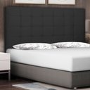 Ver imagem 2 de Cabeceira King 1,95m Verona Suede - Pallazio - Preto