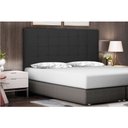 Ver imagem 3 de Cabeceira King 1,95m Verona Suede - Pallazio - Preto