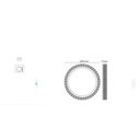 Ver imagem 4 de lustre  Plafon Led Brilho 12W 6500K Redondo econômico Sagita salas