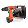 Furadeira Parafusadeira 3/8 pol. (10mm) Bateria 12V CD121K100 Bivolt Black & Decker Black & Decker - 1
