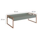 Ver imagem 2 de Mesa Centro Retangular Columbia 93 Cm Verti
