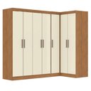 Ver imagem 2 de Quarto Modulado de Canto Madrid com 7 Portas Maxel