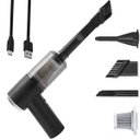 Ver imagem 1 de Aspirador Po Sem Fio Portatil Soprador Limpeza Eficiente Limpa Casa Sofa Carro Faxina Tapete Multius