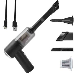 Aspirador Po Sem Fio Portatil Soprador Limpeza Eficiente Limpa Casa Sofa Carro Faxina Tapete Multius