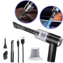 Ver imagem 5 de Aspirador Po Sem Fio Portatil Soprador Limpeza Eficiente Limpa Casa Sofa Carro Faxina Tapete Multius