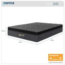Ver imagem 2 de Colchão King Size Suport Gel Molas Ensacadas Euro Pillow 193x203x38cm - Macio