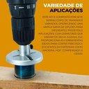 Ver imagem 6 de Jogo Kit Serra Copo Madeira 50mm 2\" 7 Peças Único