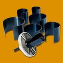 Ver imagem 5 de Jogo Kit Serra Copo Madeira 50mm 2\" 7 Peças Único