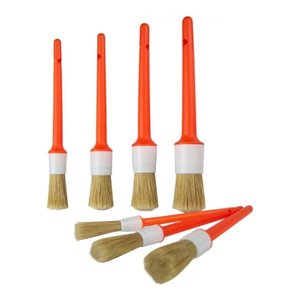 Kit de Pincéis para Detalhamento Automotivo Kers 7 Peças