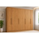 Ver imagem 1 de Guarda Roupa 8 Portas 8 Ptas Master New Cinamomo - S. Andirá