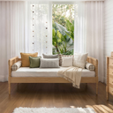 Ver imagem 2 de Cama Solteiro Babá em Madeira Maciça Cor Carvalho Malva