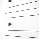 Ver mais imagens de Guarda-Roupa Infantil 4 Portas 4 Gavetas Branco Americano Yescasa