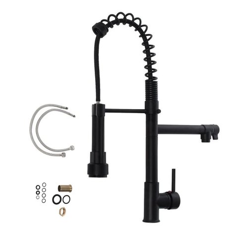 Torneira Gourmet Cozinha Luxo Aerador Monocomando Dois Jatos Misturador Agua Fria Quente Mesa Bancad