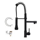 Ver imagem 1 de Torneira Gourmet Cozinha Luxo Aerador Monocomando Dois Jatos Misturador Agua Fria Quente Mesa Bancad