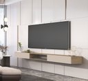 Ver imagem 4 de Rack Suspenso Star para TV até 75 Polegadas MDF/MDP 178 cm 2 Portas