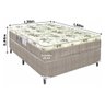 Cama Box Casal Portobel com Colchão Orthopedic D33 138x188x53cm - 3