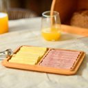 Ver imagem 2 de Kit para Servir com 01 Jarra de Vidro 1,15 L + 01 Porta Frios + 01 Boleira em Bambu ou
