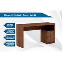 Ver imagem 2 de Escrivaninha p/ Escritório ME4130 c/ 2 Gavetas Amêndoa - Tecno Mobili
