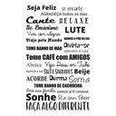 Ver imagem 1 de Adesivo de Parede Seja Feliz Se Encante Agradeça Todos Os Dias Hall Entrada