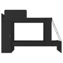 Ver imagem 7 de Beliche 1 Porta Havana Multimóveis Preto