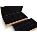 Ver imagem 2 de Porta Joia e Biju Turca 01 Flocado em Preto Josely Flocados