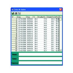 Termo Higrômetro Digital Ponto Orvalho Datalogger Interface Rs-232 Portátil Htr-157 - 2