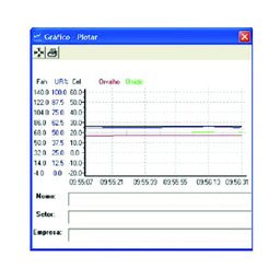 Termo Higrômetro Digital Ponto Orvalho Datalogger Interface Rs-232 Portátil Htr-157 - 3